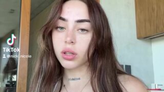 Nicki Nicole – The Beautiful Angel Shows Off Her Big Boobs