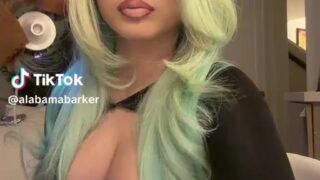 Alabama Barker Shows Off Her Big Tits