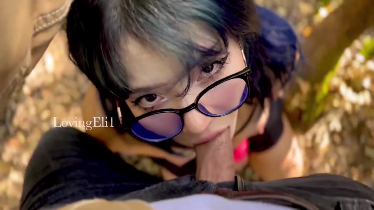 Loving Eli Gets Fucked In The Forest And Cum In Her Mouth